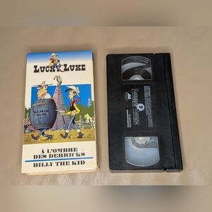 Lucky Luke Vol 7 VHS Tape Billy The kid
